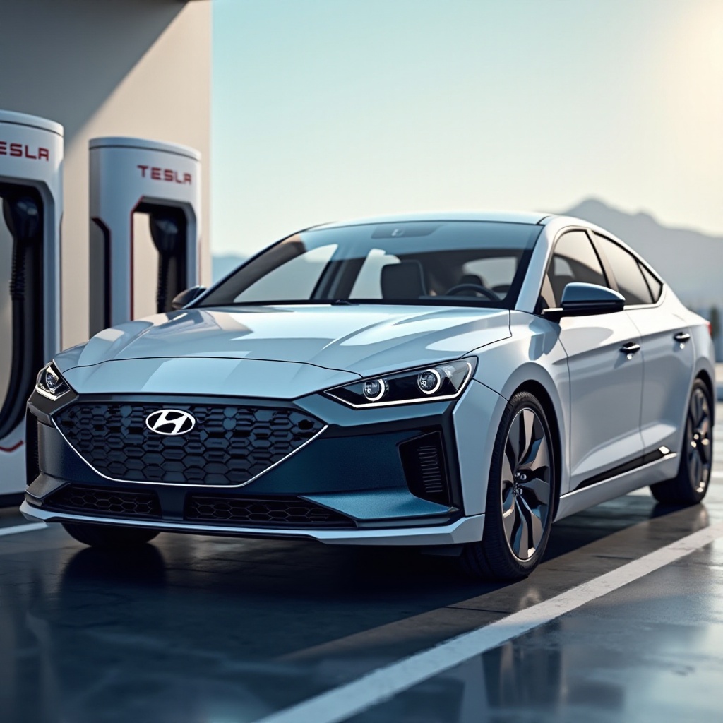 peut-on utiliser le superchargeur Tesla avec l'Ioniq 6