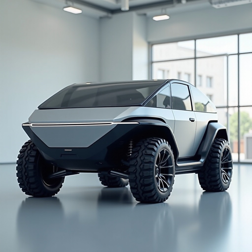 o cybertruck tem airbags