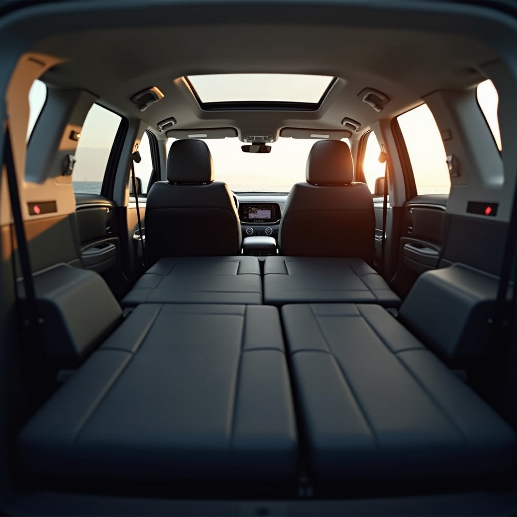 r1s interior space with seats down