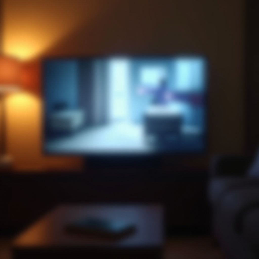 wie man einen verschwommenen Fernsehbildschirm repariert
