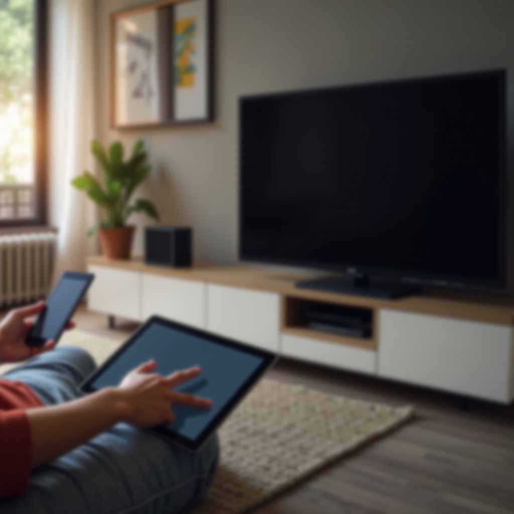 Fire-tablet verbinden met tv