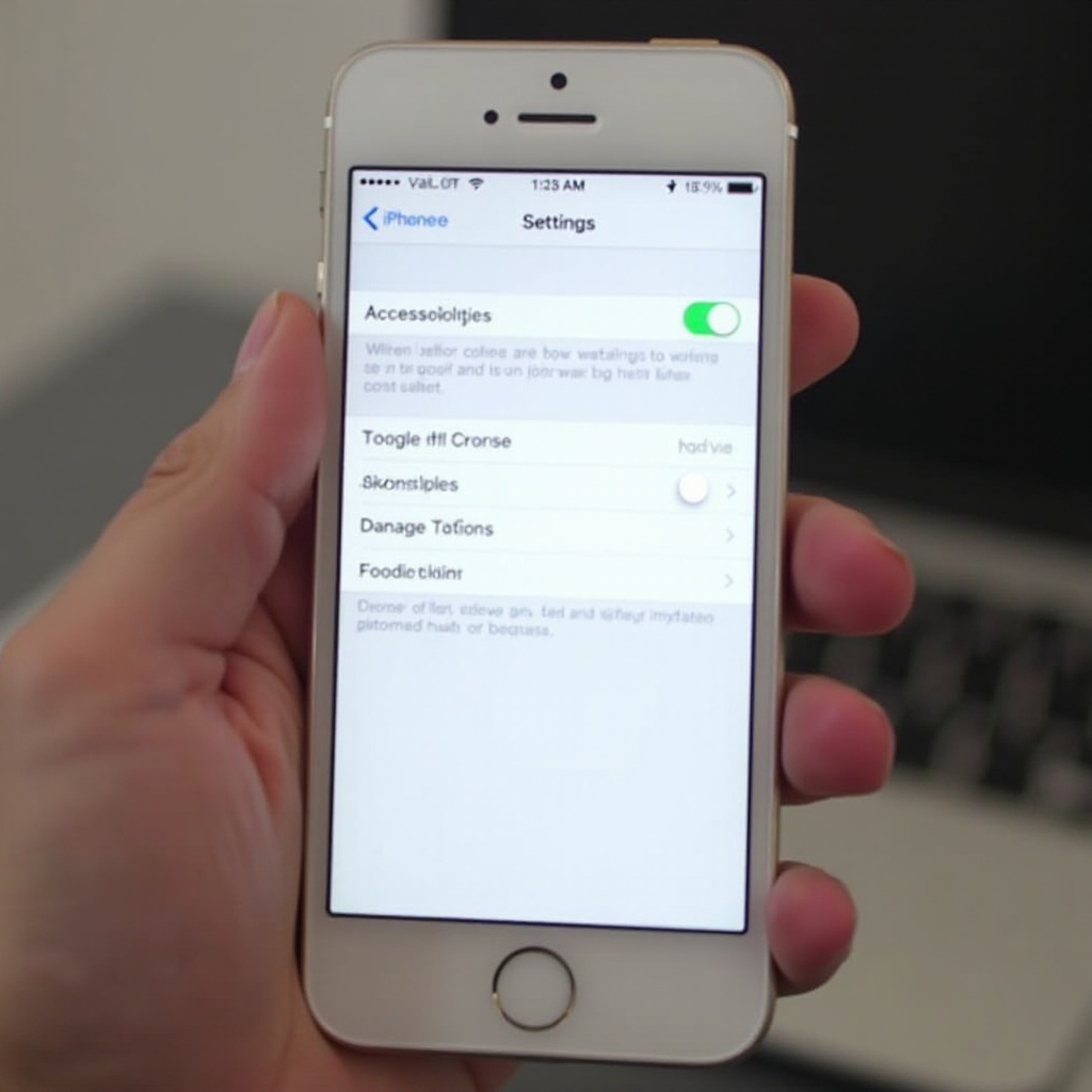 come disattivare i colori invertiti su iPhone