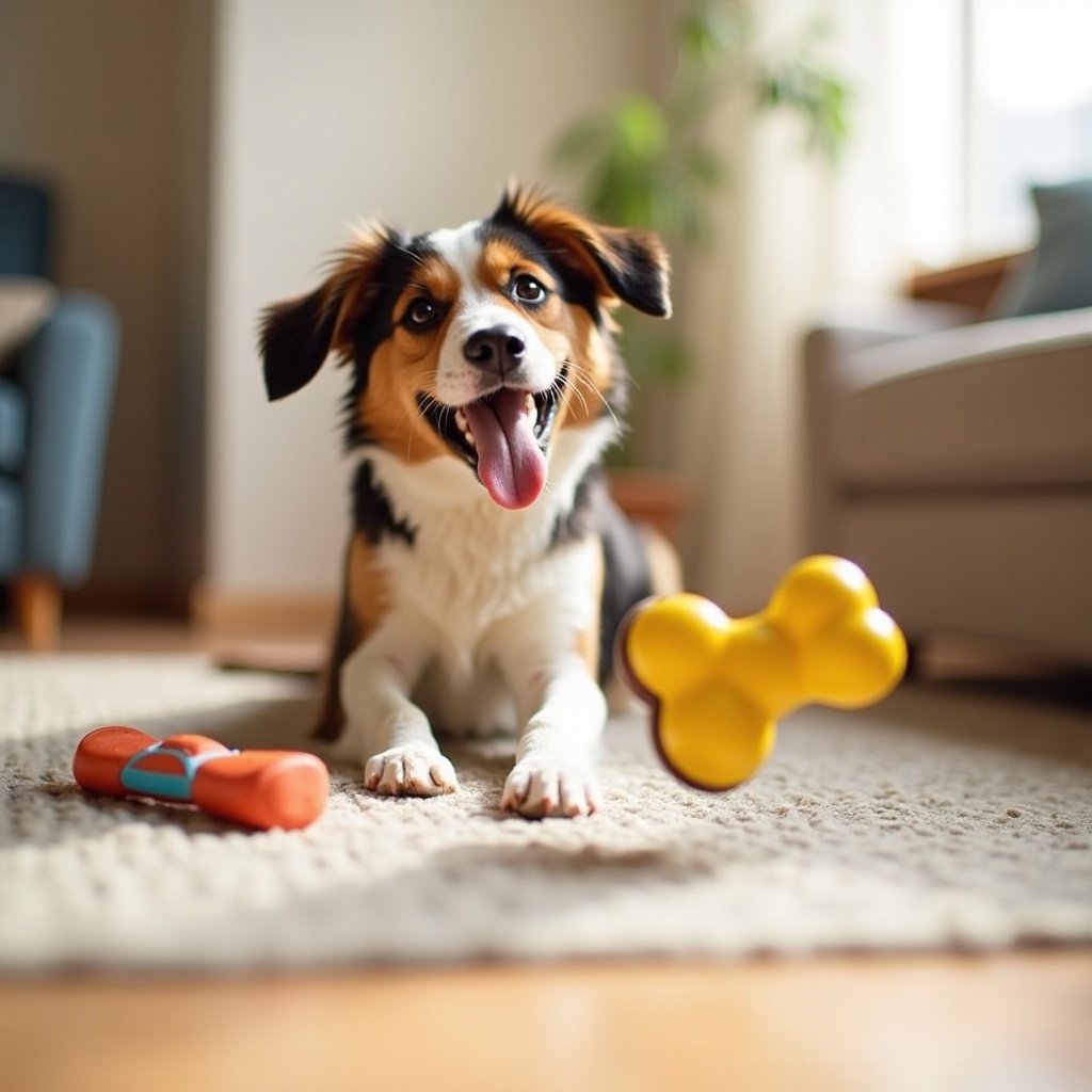 Spielzeug für gelangweilte Hunde