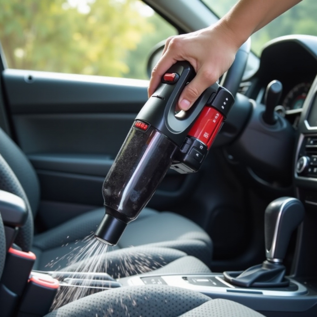 mejor aspiradora de coche pequeña