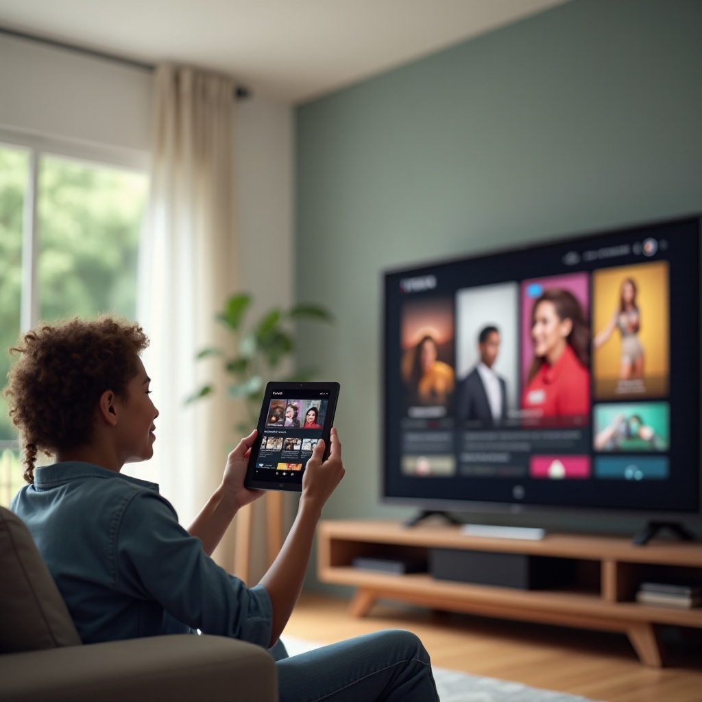 conectar la tableta Fire al televisor