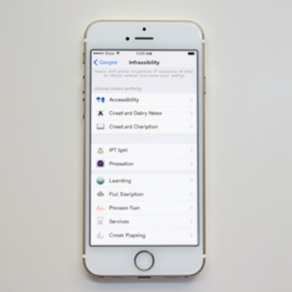 kuinka poistaa käytöstä käänteiset värit iPhonessa