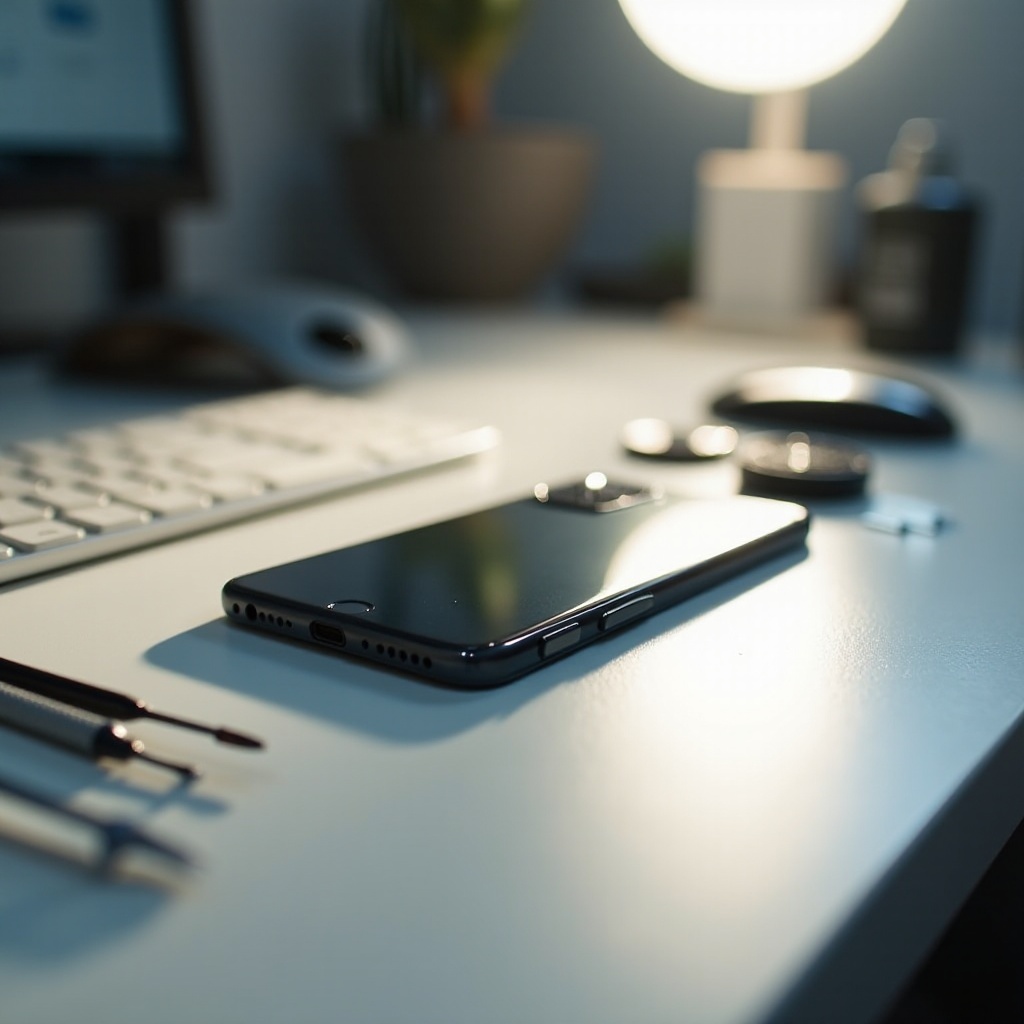 comment retirer l'eau de l'appareil photo avant de l'iPhone