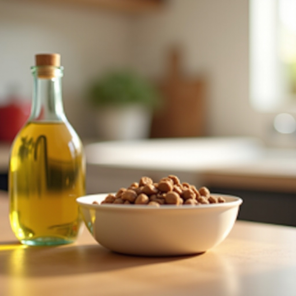 kann ich Olivenöl zum Futter meines Hundes hinzufügen