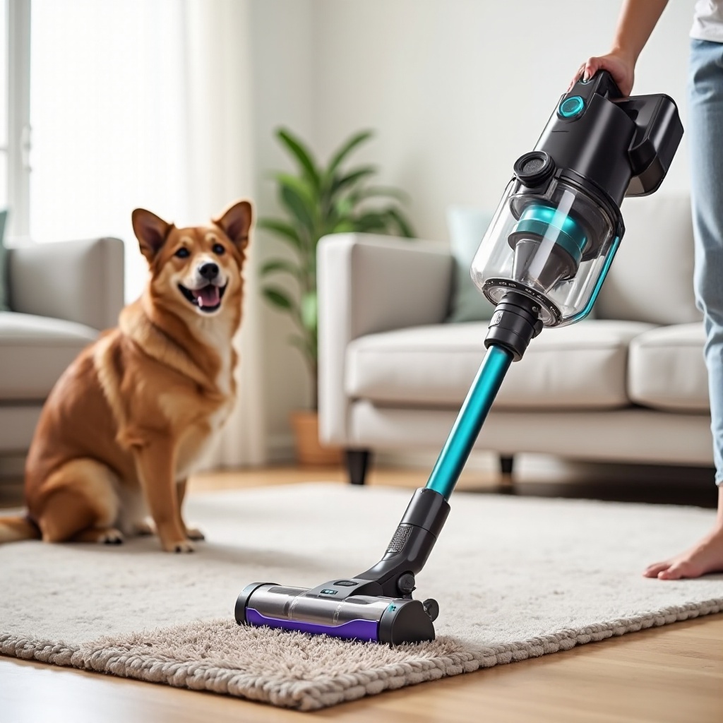 melhor aspirador de pó sem fio para animais de estimação