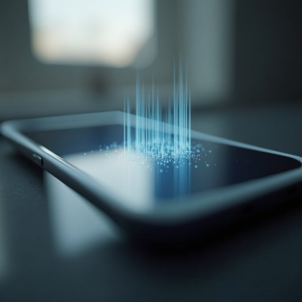 som de clique do iPhone durante a chamada