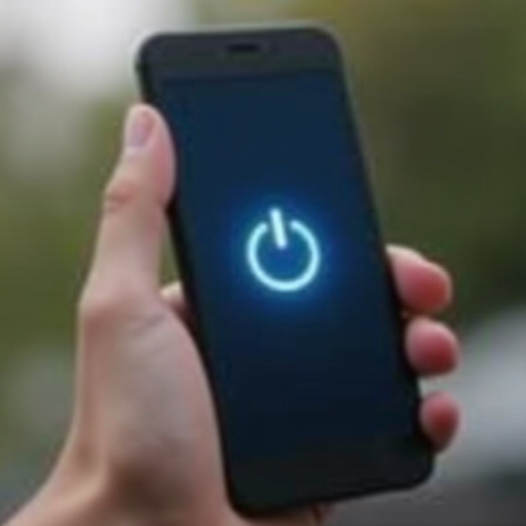 hoe zet je een BLU-telefoon aan