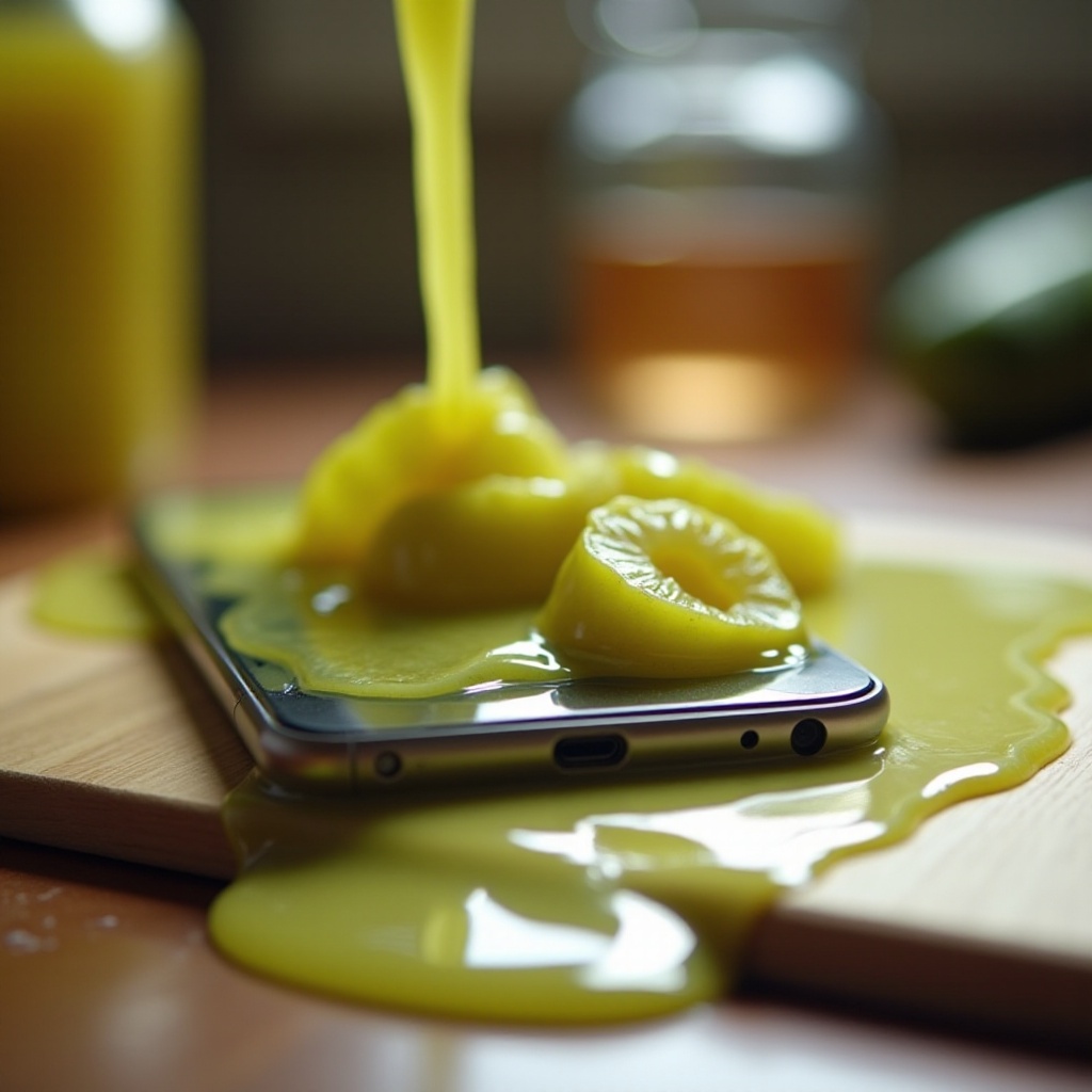 quão mal o suco de picles estragaria seu telefone
