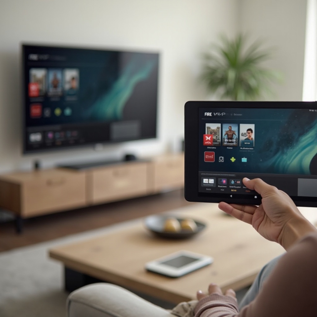 yhdistä Fire-tabletti televisioon