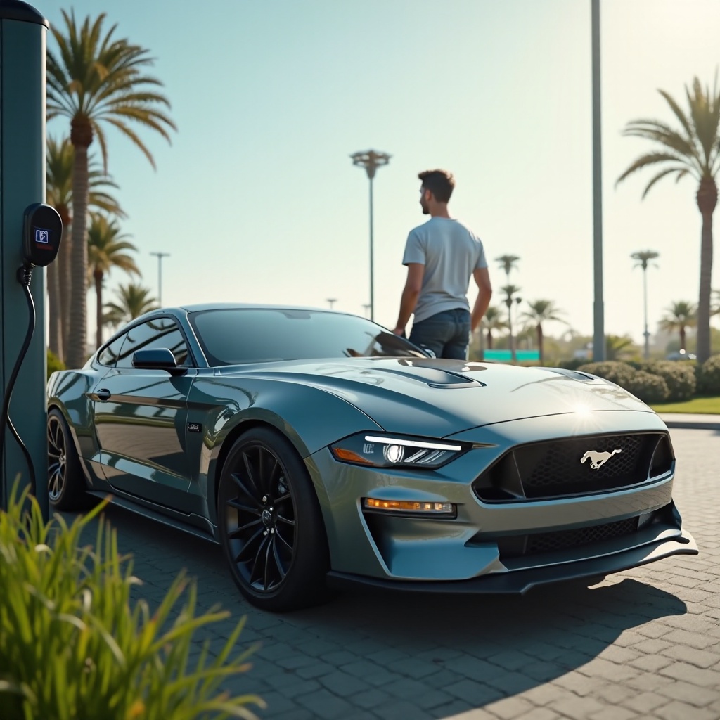 a qué nivel debo cargar mi Mach-E