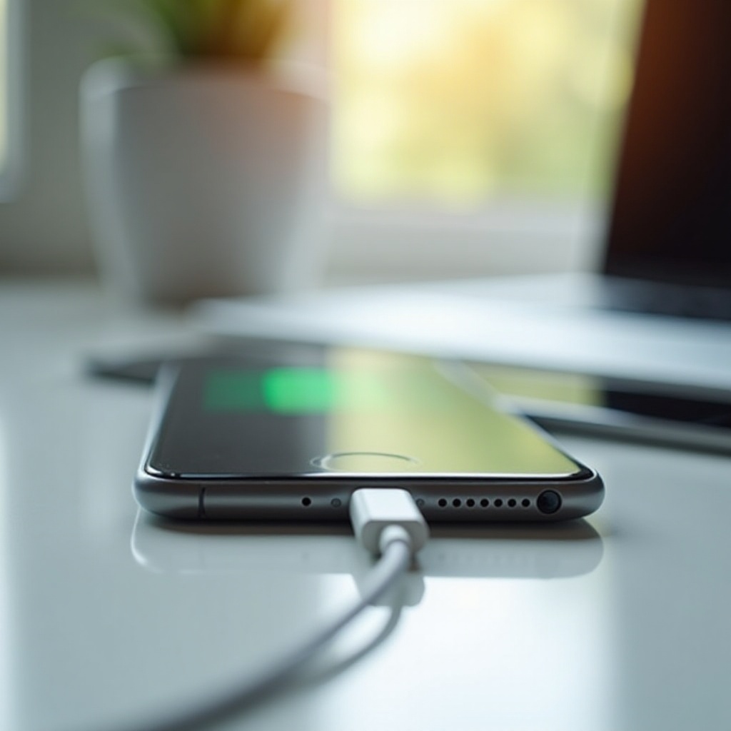 iphone starts charging then stops