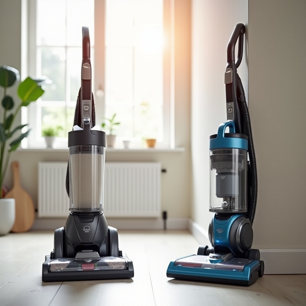 bag and bagless vacuum cleaner