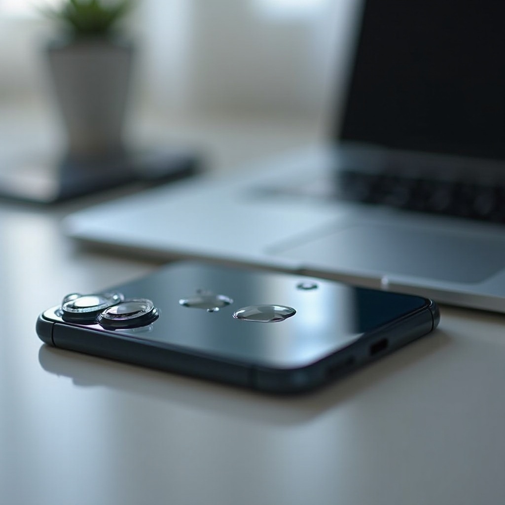 kuinka saada vettä pois iPhonen etukamerasta