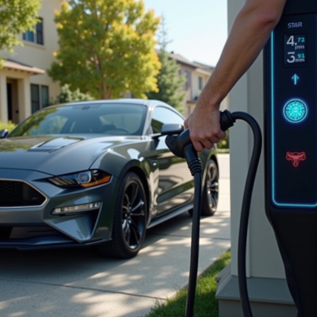 what should i charge my mach e to