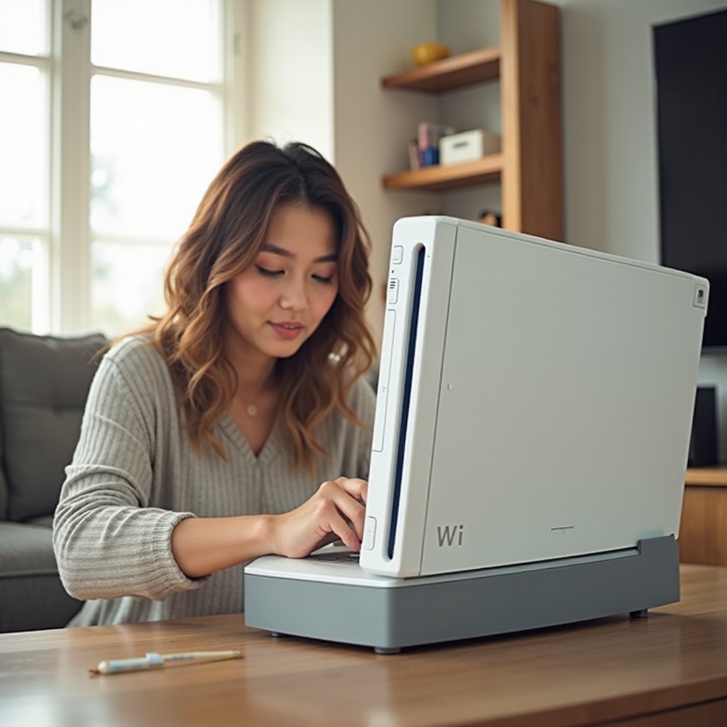 come pulire un'unità disco wii